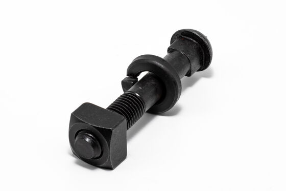 Quality  Custom High Strength Railway Fish Bolt Galvanized Finish For Rail Track Joint Fastening factory