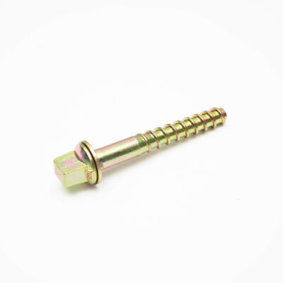 Square Head Railway Screw Spike For Track Fastening Anti Corrosion Easy Installation