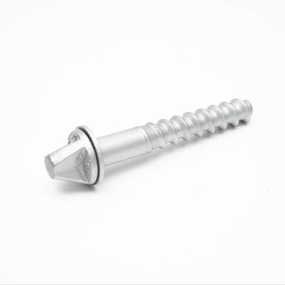 HDG Electro Zinc Plated Screw Spike 24X16 Grade 5.6 Railway Track Screw