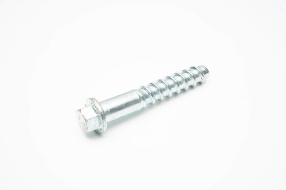 Carbon Steel Hex Head Rail Screw Spike For Railway Sleepers And Track Fastening