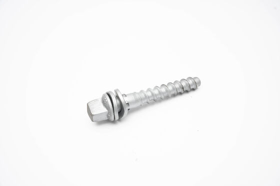 High Strength 24x165 Rail Screw Spike Grade 5.6 Railway Sleeper Screw