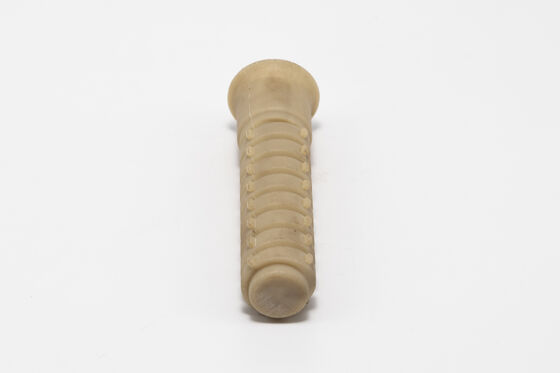 PA6 PA66 Nylon Thread Dowel Sleeve Railway Threaded Plastic Insert Crack Resistance